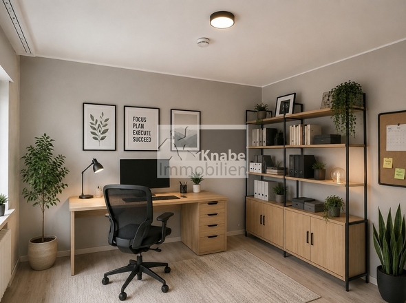Einrichtungsbeispiel Büro