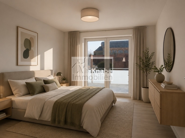 Einrichtungsbeispiel Schlafzimmer