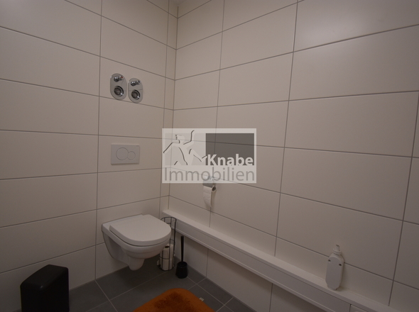 renoviertes Kunden- oder Mitarbeiter WC