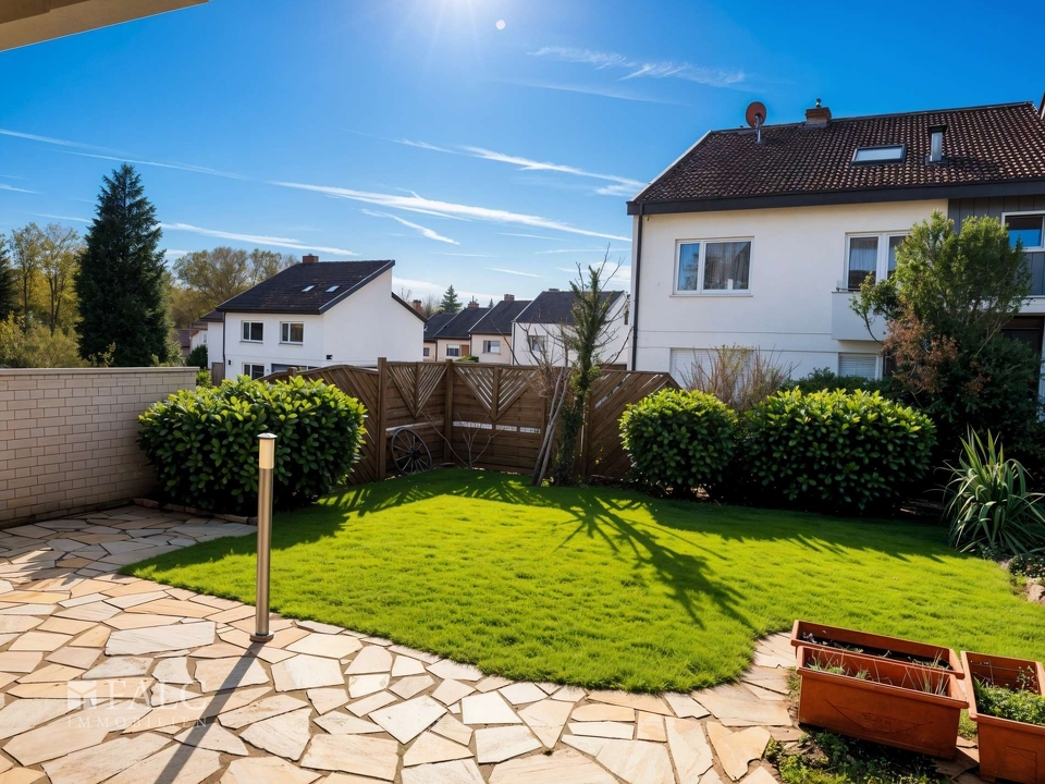 Blick aus Wohnen - (KI generiert)