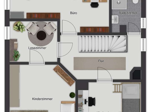 Grundriss Obergeschoss