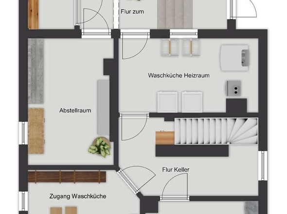 Grundriss Untergeschoss 