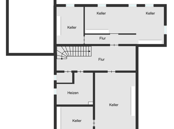 Grundriss Kellergeschoß