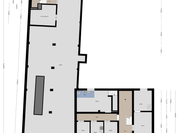 Grundriss Keller