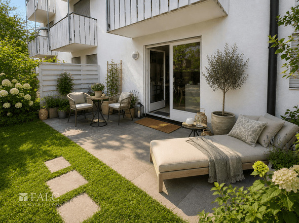 Einrichtungsbeispiel Terrasse