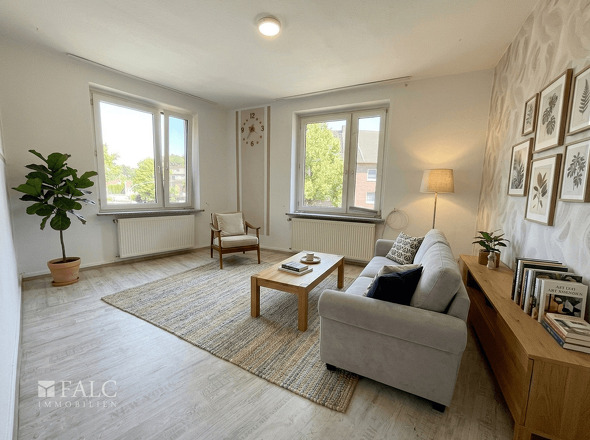 Wohnzimmer KI-Generiert