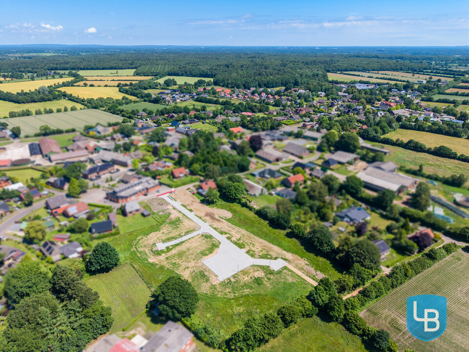 Baugebiet von oben 