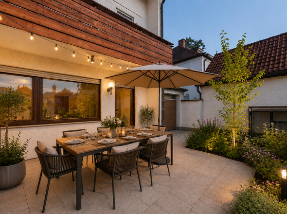 Terrasse (virtuelles Wohnbeispiel