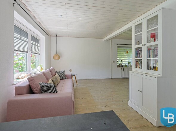 Blick ins Wohnzimmer