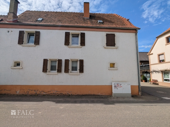 Seitenansicht Haus