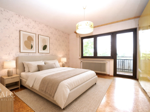Schlafzimmer EG links (Vis.)