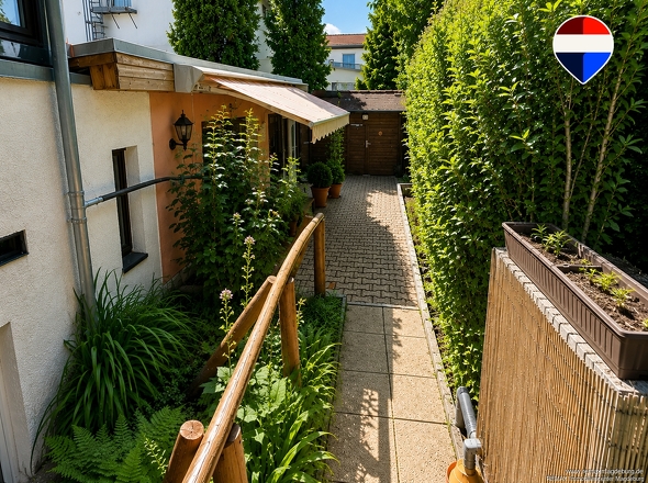 Terrasse - KI-generierte Wohnvisualisierung