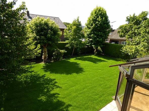 Ausblick Balkon
