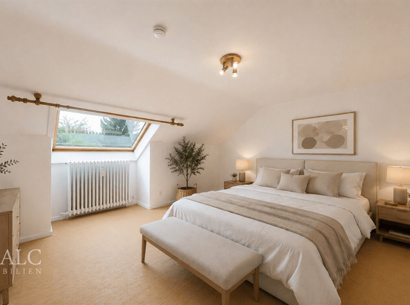 Schlafzimmer KI generiert