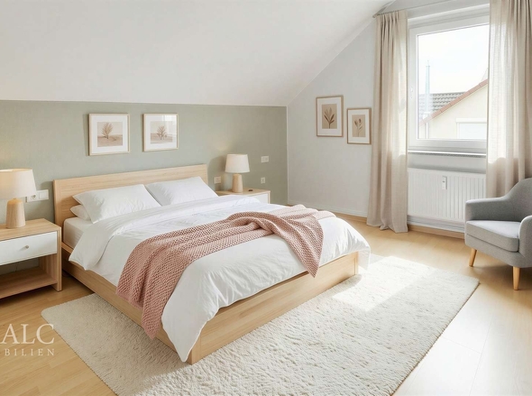 Schlafzimmer - (KI generiert)
