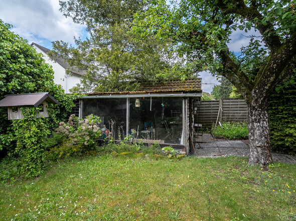 Ansicht Gartenhütte