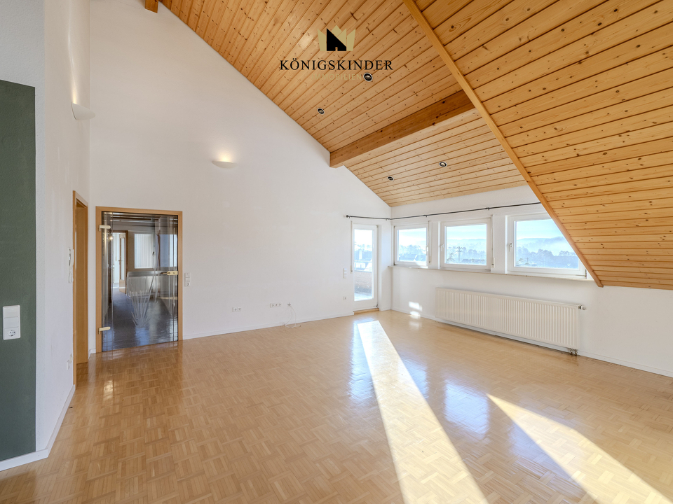 Die moderne DG-Wohnung ist das perfekte Vermieterglück.