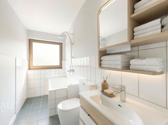 Badezimmer (Einrichtungsbeispiel)