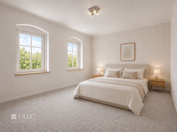 Schlafzimmer digital eingerichtet