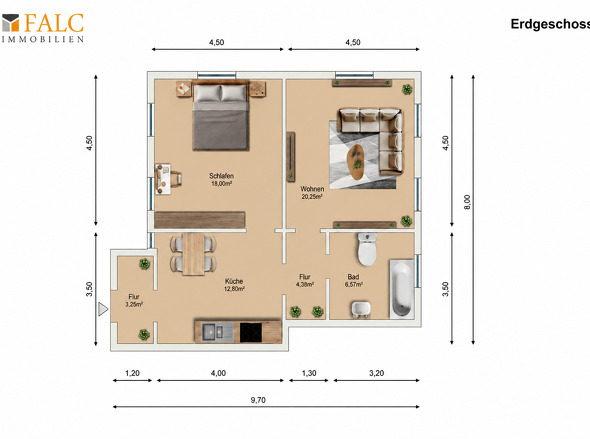 Grundriss EG 