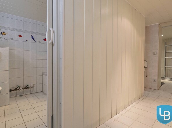 Flur im Kellergeschoss