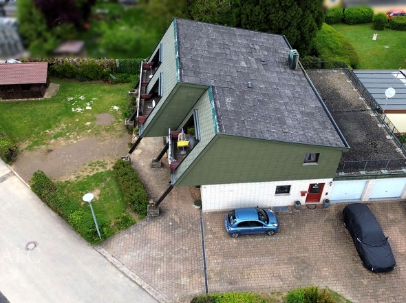 Außenansicht Süd-Ost/ Haus 2