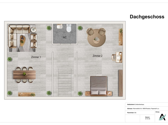 Grundriss DG  