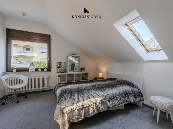 Beide Kinderzimmer sind hell, freundlich und gut geschnitten. 