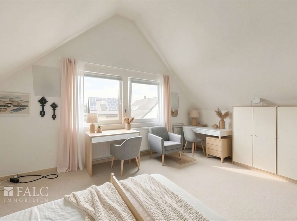 Schlafzimmer Dachgeschoss