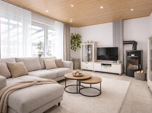 Einrichtungsbeispiel Wohnzimmer