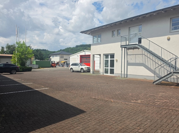 Aufgang zu den Wohnungen