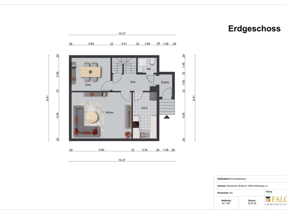 Grundriss Erdgeschoss