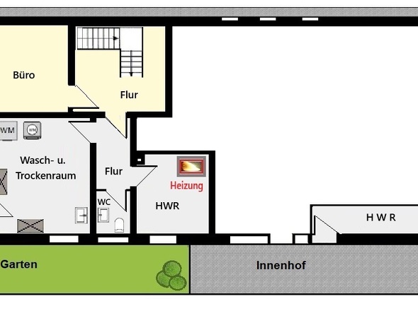 Grundriss Untergeschoss