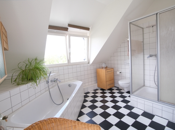 Badezimmer Teilansicht 