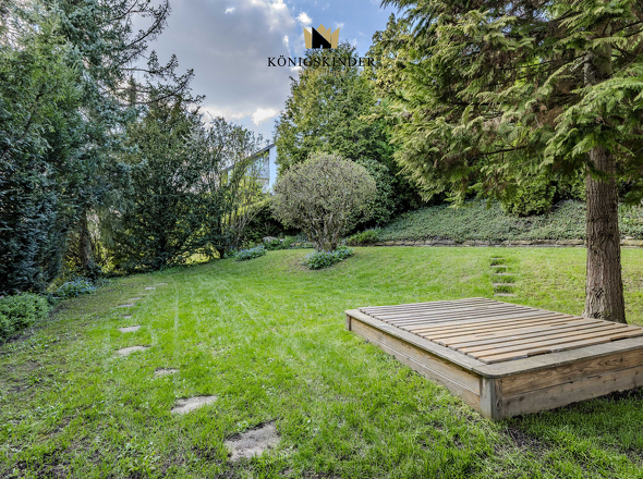 Garten mit Platz zum Spielen und Toben oder um die Ruhe zu genießen!