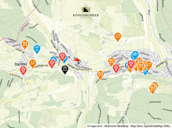 Vielfältige Möglichkeiten in der Umgebung
