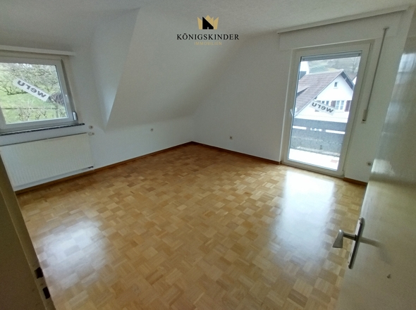 Dachwohnung vor Vermietung