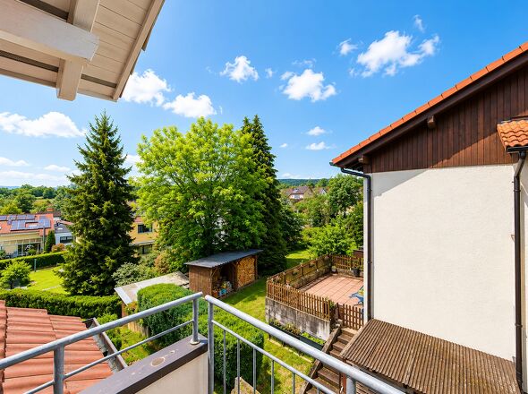 Balkon Aussicht
