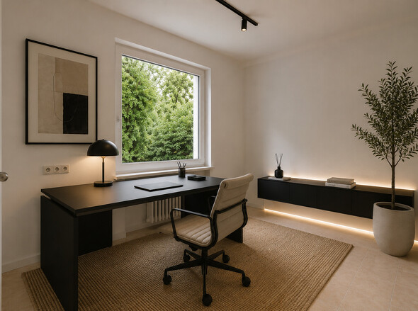 Arbeitszimmer KI-generiert
