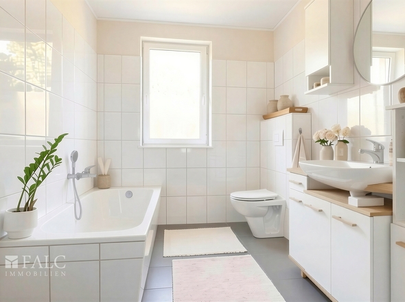 Badezimmer Whg. 2c - (KI generiert)