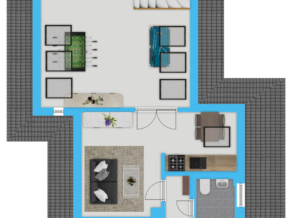 Einfamilienhaus - Dachgeschoss