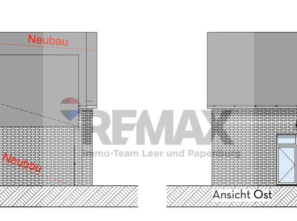 Ansicht West + Ost