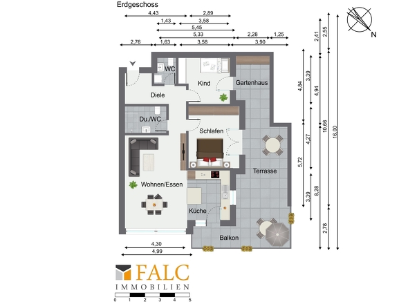 Grundriss Ihrer Wohnung