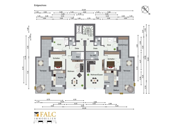 Grundriss Etage