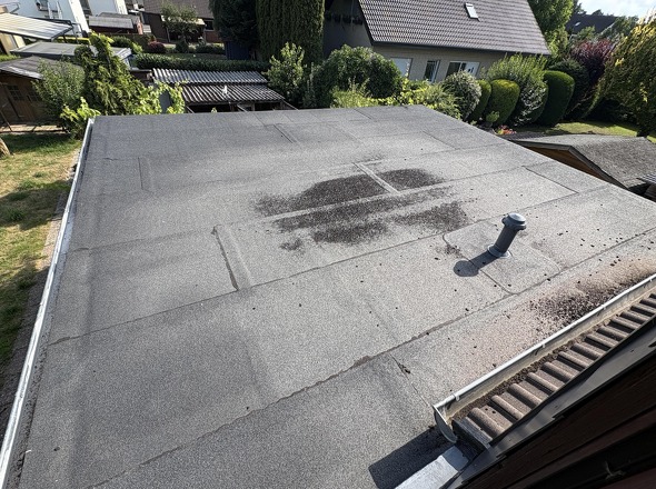 Reichlich Platz für eine große Dachterrasse