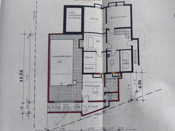 Grundriss UG