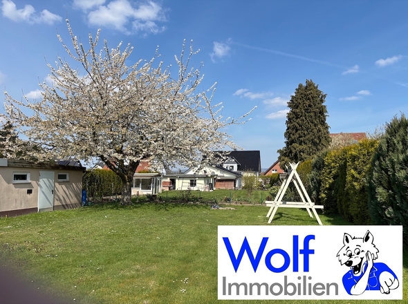 Garten Richtung  Norden