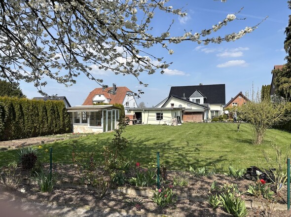 Garten Richtung  Norden
