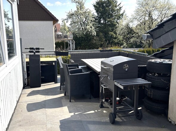 Dachterrasse für OG