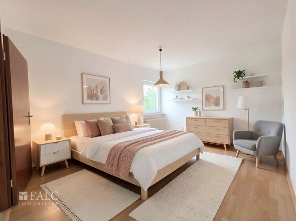 Schlafzimmer 1 (virt. möbliert)